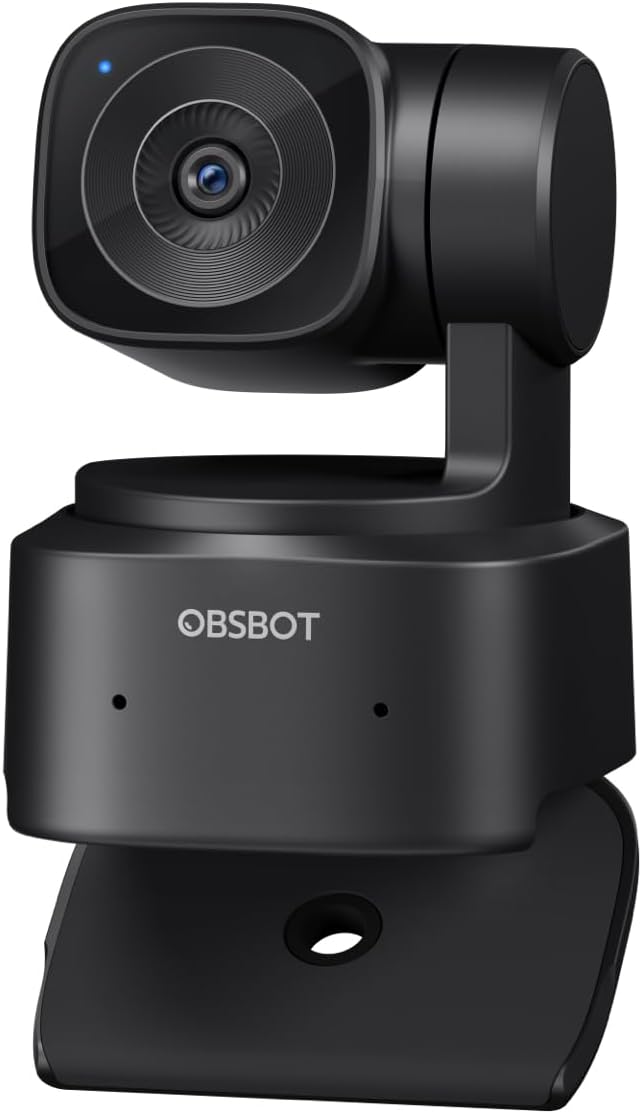 OBSBOT TINY SE AI自動追跡ウェブカメラ 1080P/100FPS フルHDノイズ低減