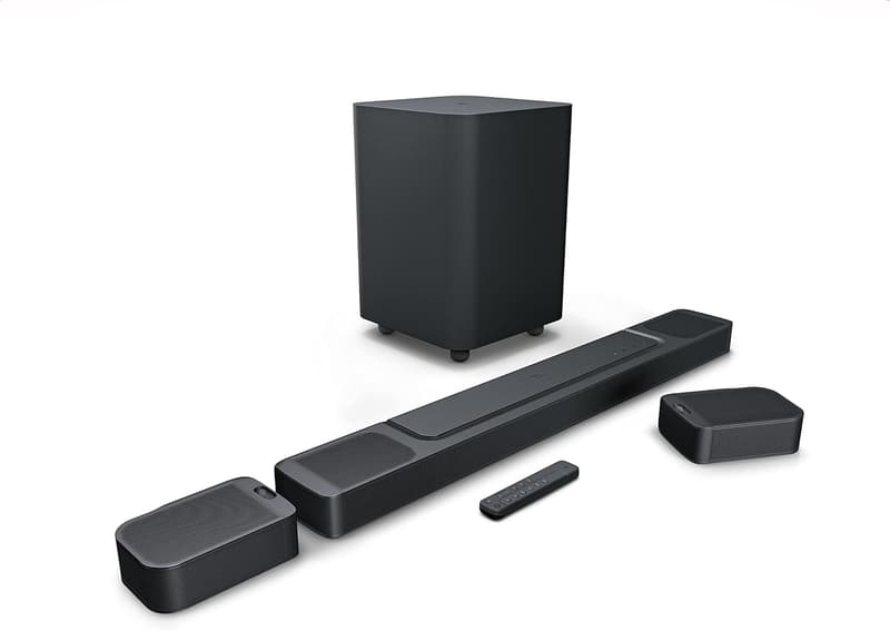 JBL BAR 1000 サウンドバー 7.1.4ch 完全ワイヤレス Dolby Atmos eARC対応 ブラック