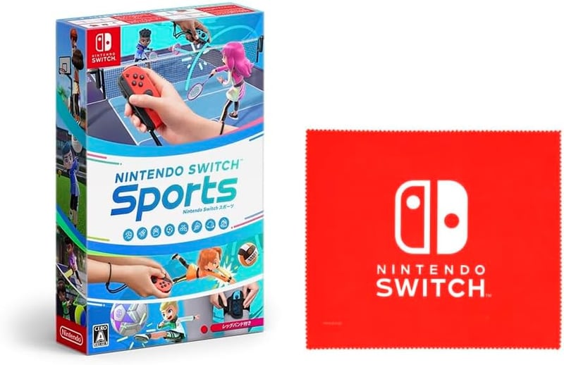 Nintendo Switch Sports - Amazon限定ロゴデザインマイクロファイバークロス付き