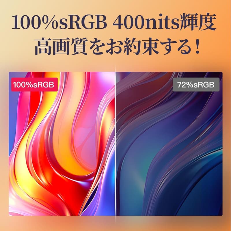 13.3インチ タッチパネル モバイルモニター 超軽量400g アルミ合金製 スピーカー内蔵 1920x1200 IPS パネル 用 PS4/PS5/XBOX/SWITCH/PC対応