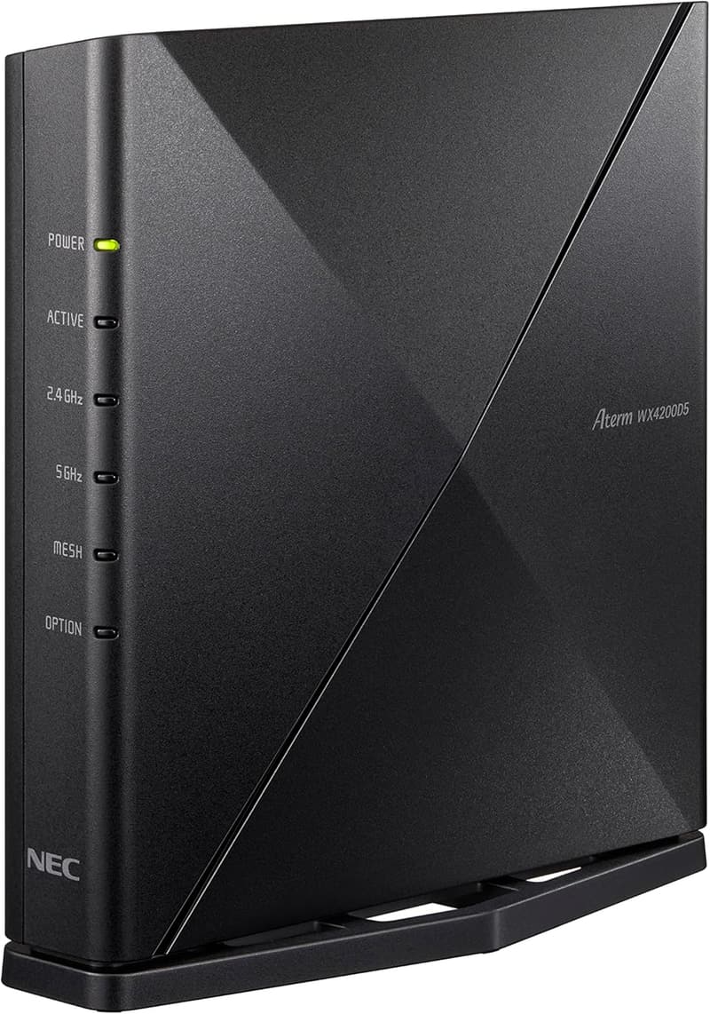 特定機会なしのWi-Fi6対応無線LANルーター NEC Aterm AM-AX4200D5 5ストリーム対応