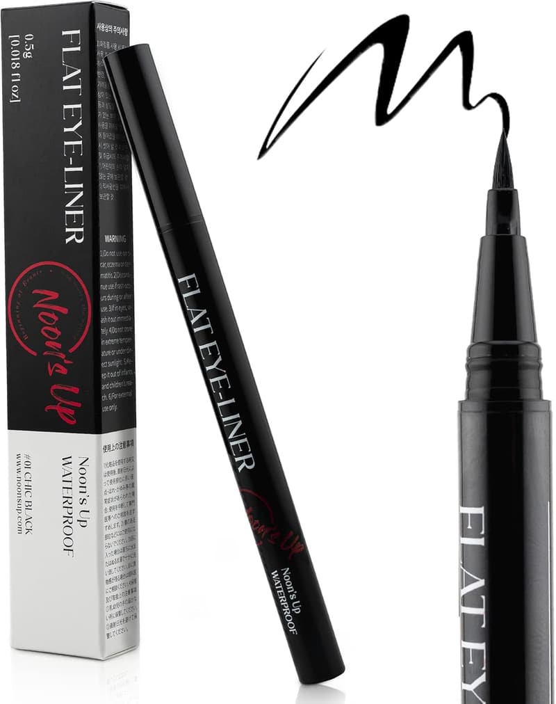 NOON'S UP K-MAKE UP 防水フラットアイライナー シックブラック 0.5g