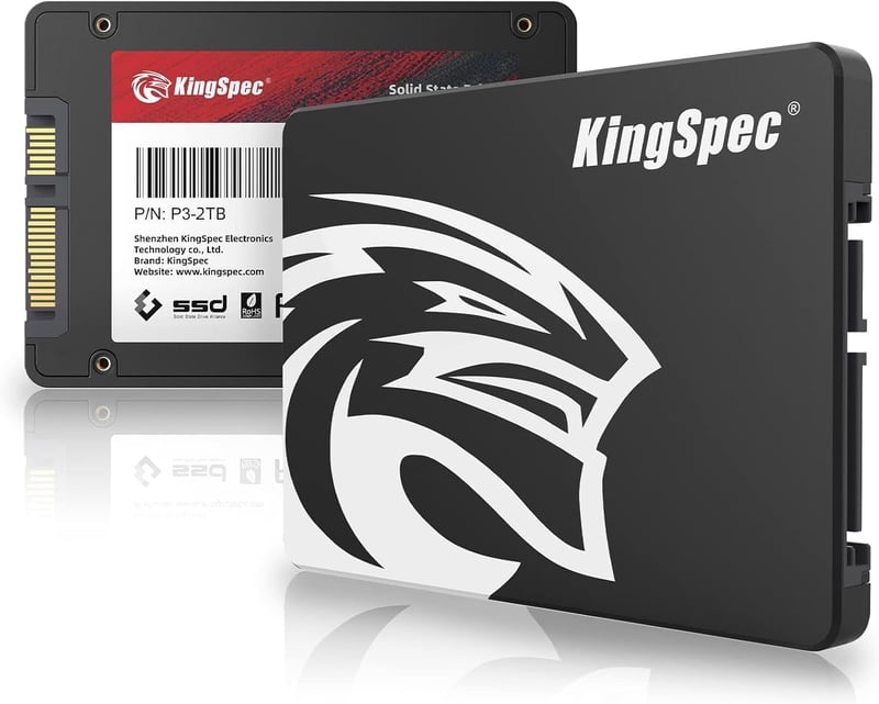 KingSpec 2TB SATAIII 2.5インチ内蔵SSD 最大読み込み570MB/s 3D NAND メーカー保証3年