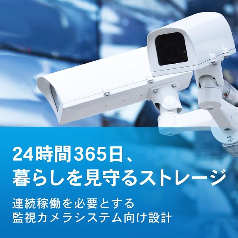 監視カメラ用 3.5インチ HDD 4TB 内蔵型 24時間稼働 【2年保証】