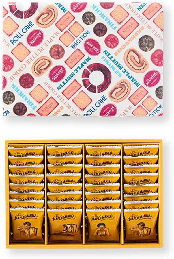 メープルバタークッキー 32枚入り - 東京土産・ギフト用お菓子