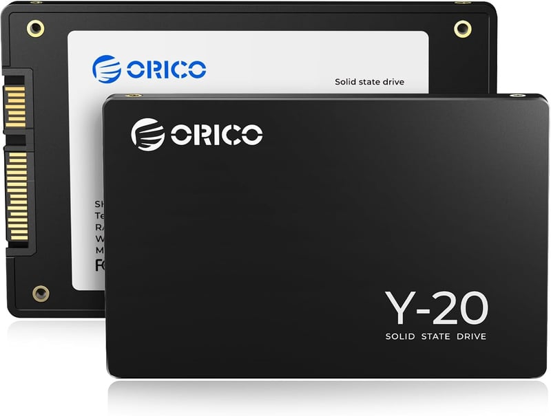 ORICO Y20 128GB 内蔵型SSD 2.5インチ 3D NAND SATAIII PS4対応 高耐久 3年保証