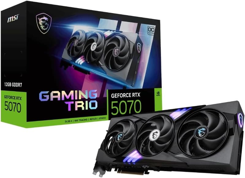 MSI GeForce RTX 5070 12GB ゲーミンググラフィックスボード