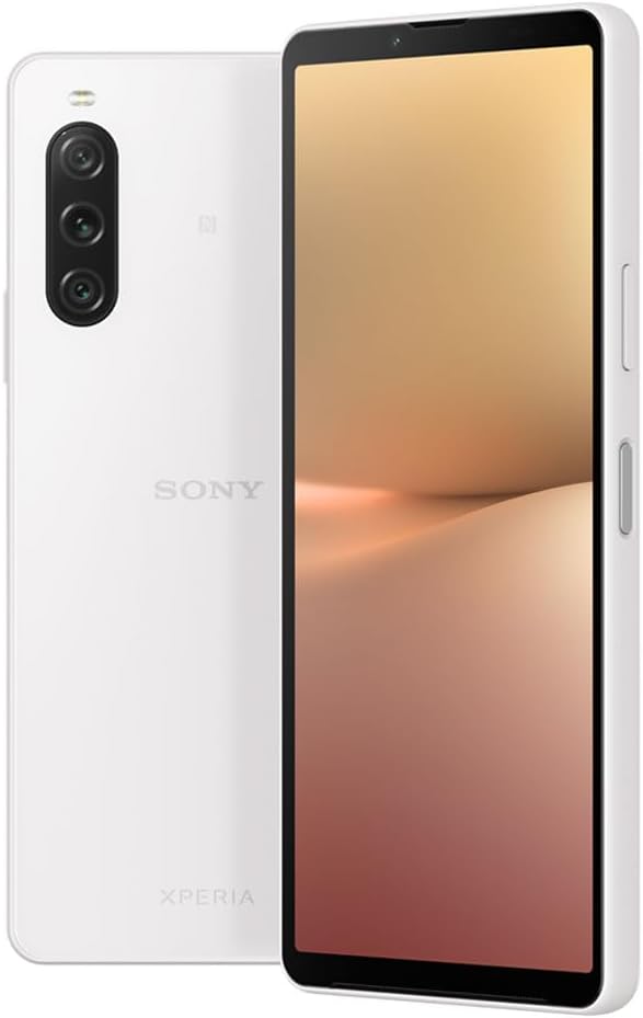 SIMフリー スマートフォン Sony Xperia 10V ホワイト XQ-DC44【日本正規代理店品】