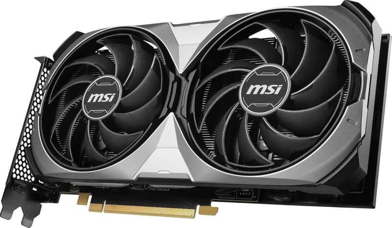 MSI GeForce RTX 4070 VENTUS 2X E 12G OC コンパクト グラフィックスカード