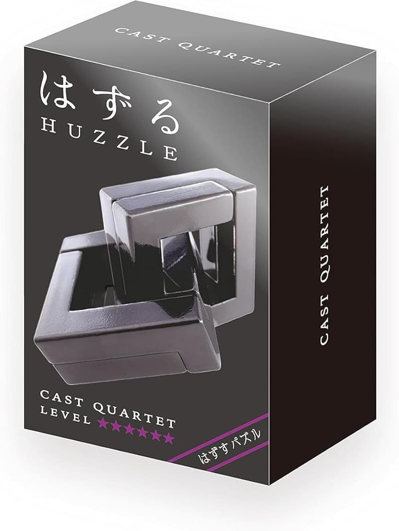 はずる CAST QUARTET 6難易度パズル ー ハナヤマ製