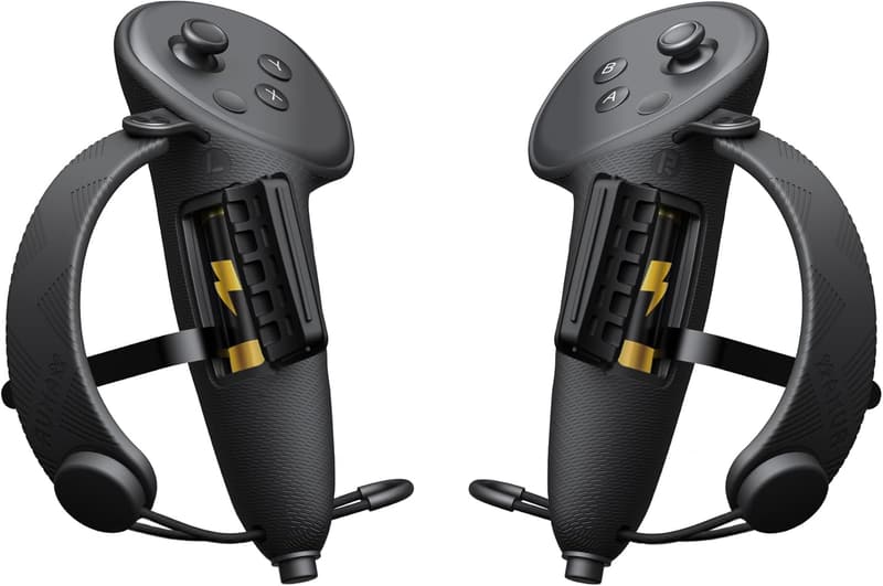 Quest 3 コントローラーグリップカバー VRアクセサリー (延長版)