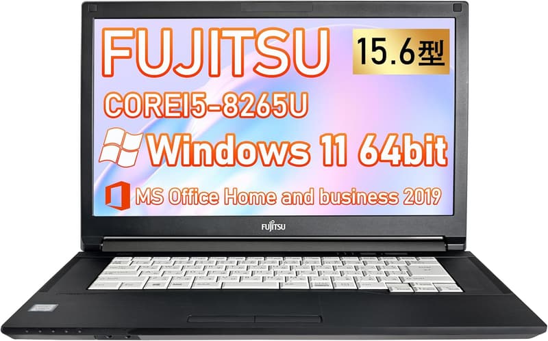 整備済み品 富士通 A579 15.6型 Core i5-8265U Windows11 Pro MS Office2019搭載