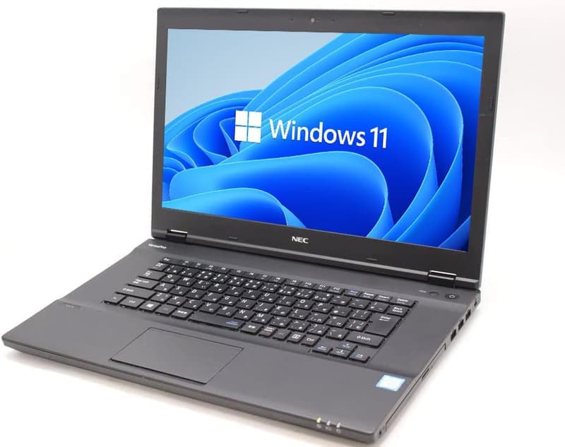 整備済み NEC VKシリーズノートPC 15.6型 Core i5 8250U/メモリー16GB/SSD256GB/Win11 Pro/Office 2019/無線マウス付属