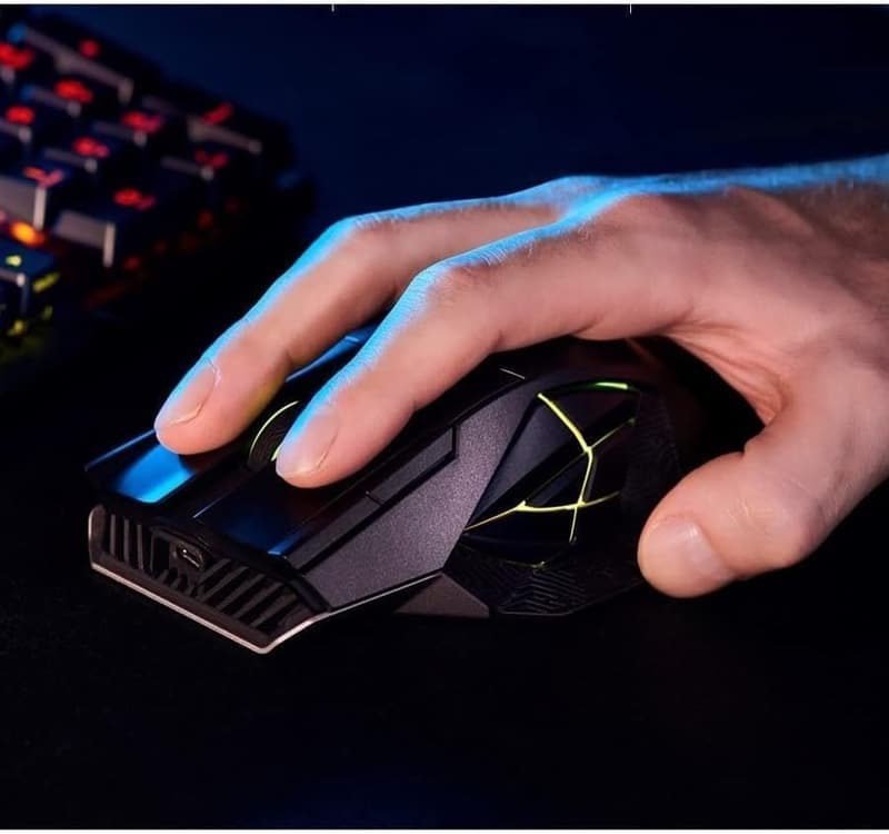 ワイヤレスゲーミングマウス ROG Spatha X MMO 19,000dpi 12ボタン 最大67時間 RGB 国内正規品 ブラック