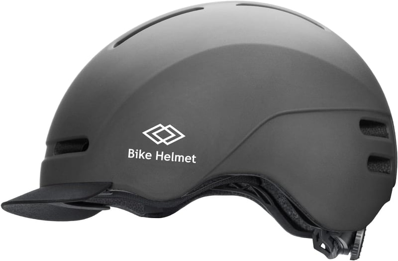 大人用自転車ヘルメット 超軽量 通気性 耐衝撃 CE認定 男女兼用 58~63cm LEDテールランプ付き
