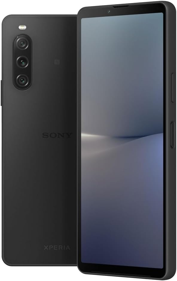 SIMフリーソニー Xperia 10V ブラック スマートフォン XQ-DC44【日本正規代理店品】