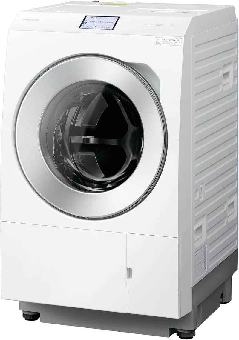 パナソニック 左開きドラム式洗濯乾燥機 12kg洗濯/6kg乾燥 NA-LX129CL-W