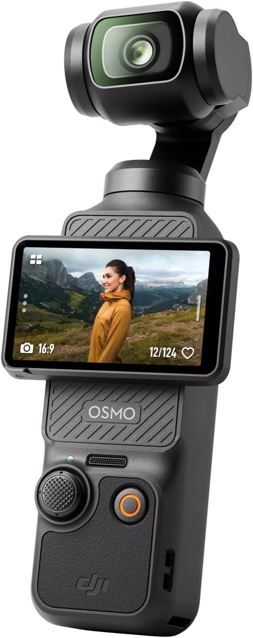 Vlog用 DJI Osmo Pocket 3 1インチCMOS 4K 120fps 3軸スタビライザー付きデジタルカメラ