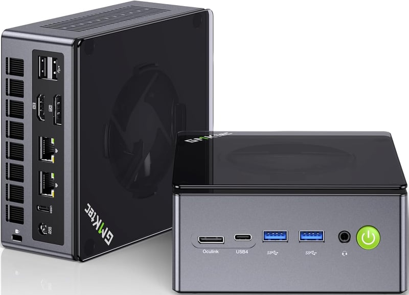 ゲーミングミニPC AMD Ryzen 7 PRO 6850H搭載 16GB DDR5 1TB SSD Windows 11 Pro 4画面出力対応