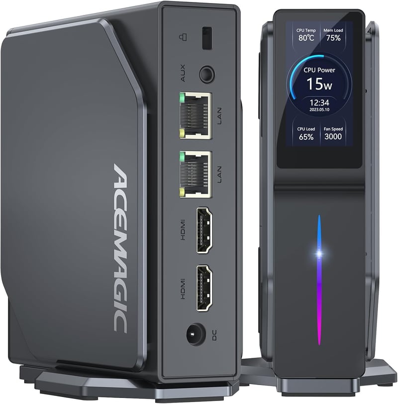 最新型ミニPC N97 16GB DDR4・512GB SSD・4K@60Hz対応・静音・WIFI 6・BT5.2