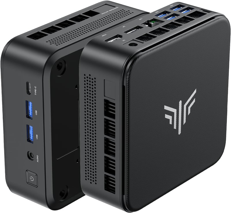 NIPOGI ミニPC Ryzen 7 5700U 32GB RAM 512GB SSD Windows 11 Pro 4K対応 3画面出力