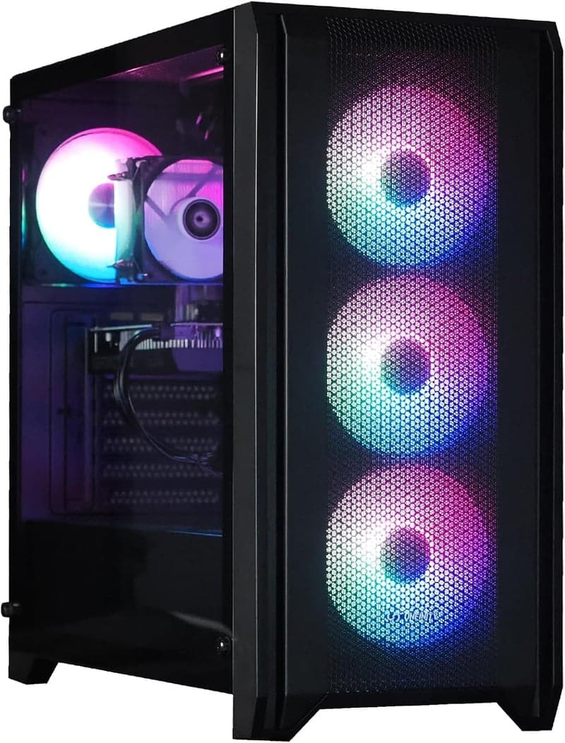初心者向けゲーミングデスクトップパソコン UNFINITY UNF4060C3-V4S (i3-12100F / 16GB / RTX4060 / 500GB NVMe M.2 SSD / Windows11対応)