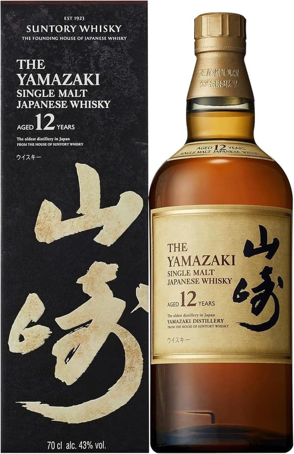 サントリー山崎12年 700ml 専用箱入りウイスキー