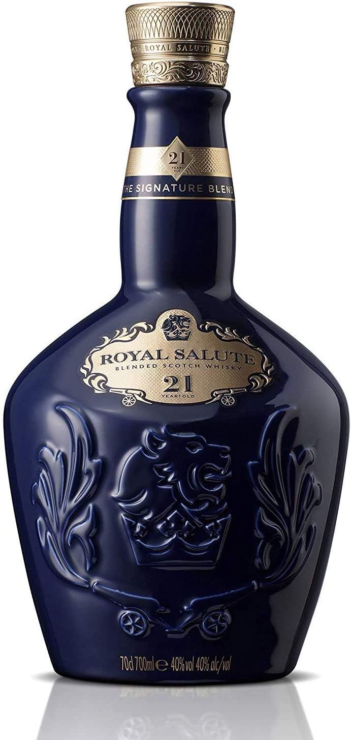 21年熟成ロイヤルサルート シグネチャーブレンド 青ボトル 40度 700ml [並行輸入]