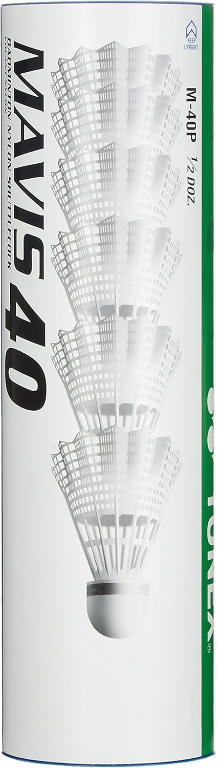 バドミントン用シャトル YONEX メイビス40 6個入 SLOW