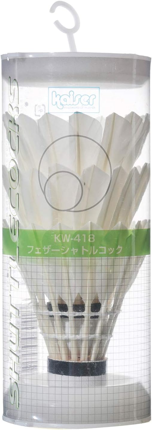 水鳥用バドミントンシャトルコック 3Pセット KW-418 ファミリーレジャー