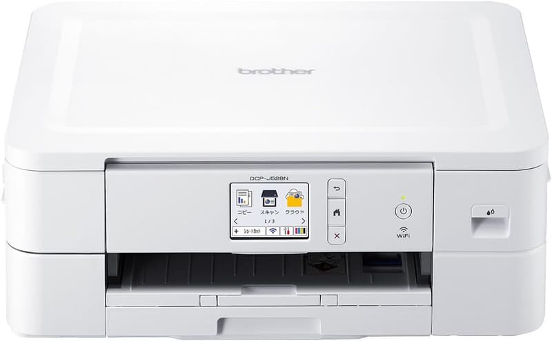 ブラザー PRIVIO A4インクジェット複合機 DCP-J528N (Wi-Fi・自動両面印刷・スマホ対応)