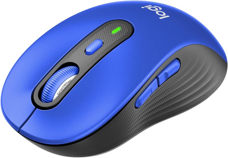 ロジクール Signature M750MBL 静音ワイヤレスマウス ブルー 国内正規品