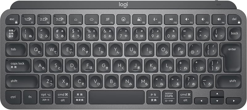 ロジクール MX KEYS mini ワイヤレスキーボード グラファイト 日本語配列 USB-C 充電式