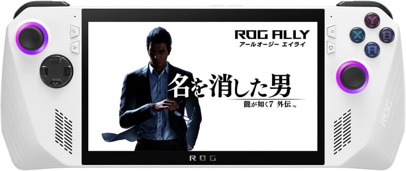ASUS ROG Ally ゲーミングPC 7インチ Ryzen Z1 Extreme 16GBメモリ SSD512GB 120Hzホワイト