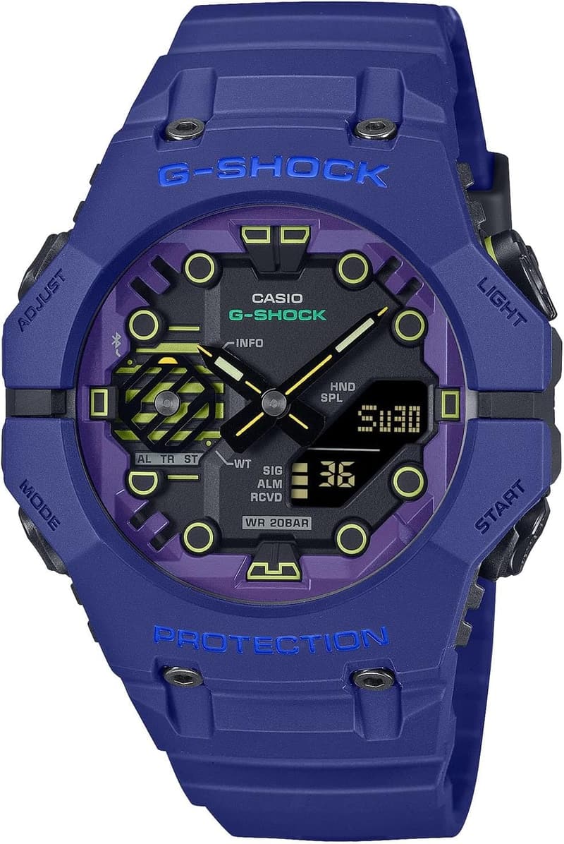 Bluetooth搭載 メンズ腕時計 G-SHOCK GA-B001CBR-2AJF ブルー【国内正規品】
