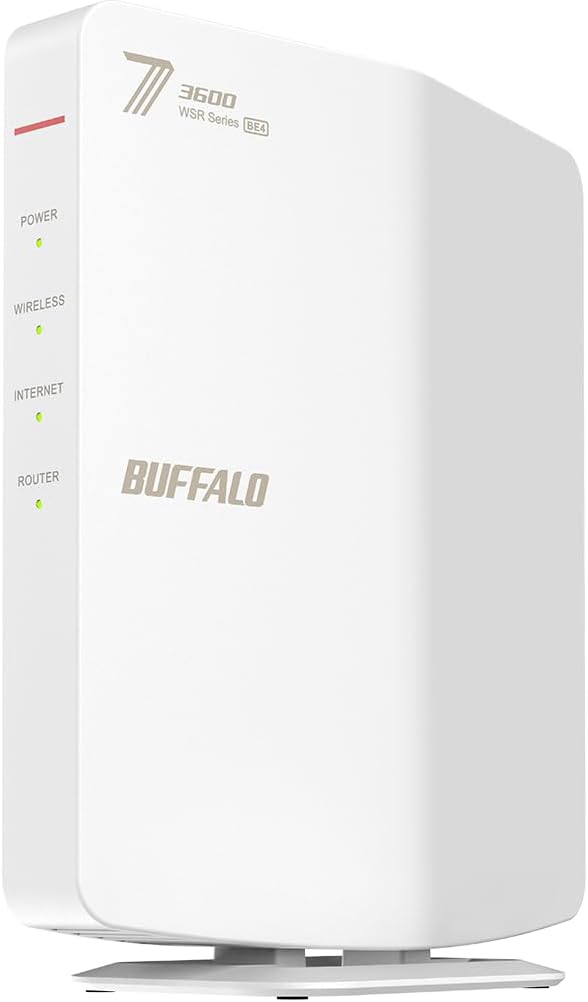 バッファロー WiFi 7 デュアルバンドルーター 2882+688Mbps エコパッケージ