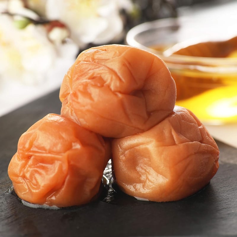 減塩はちみつ紀州南高梅 800g - 高級 つぶれ梅 低塩 3% 塩分