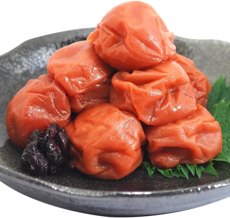 訳あり 大粒 完熟 紀州南高梅 しそ入り梅干し (1kg)