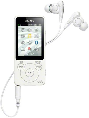 SONY ウォークマン Sシリーズ 8GB ホワイト 体験型音楽プレーヤー