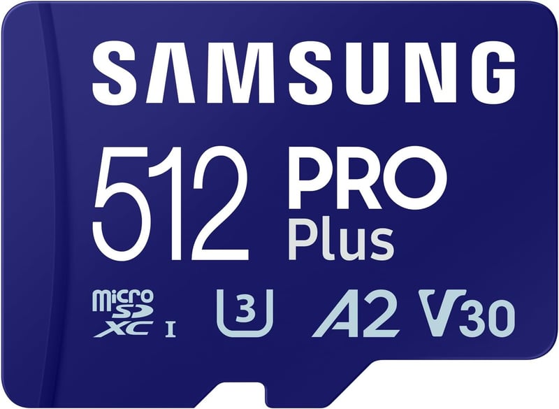 Samsung PRO Plus 512GB microSDXC UHS-I U3 最大転送速度180MB/s 国内正規保証