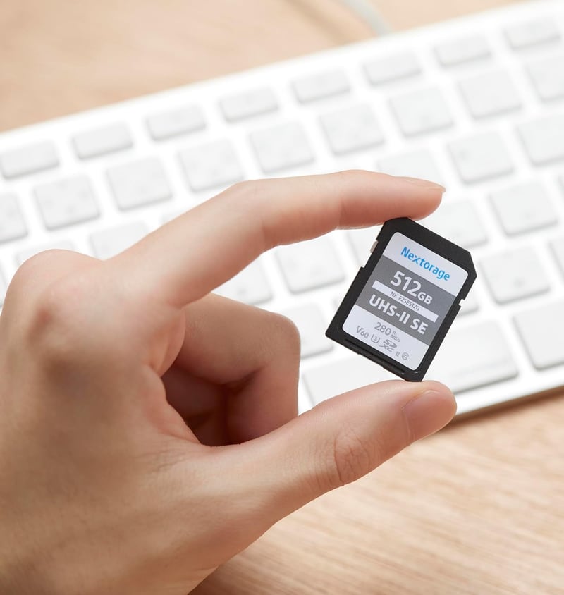 Nextorage 256GB SDXC SDカード UHS-II V60 最大280MB/s読出し 170MB/s書込み 4K録画対応