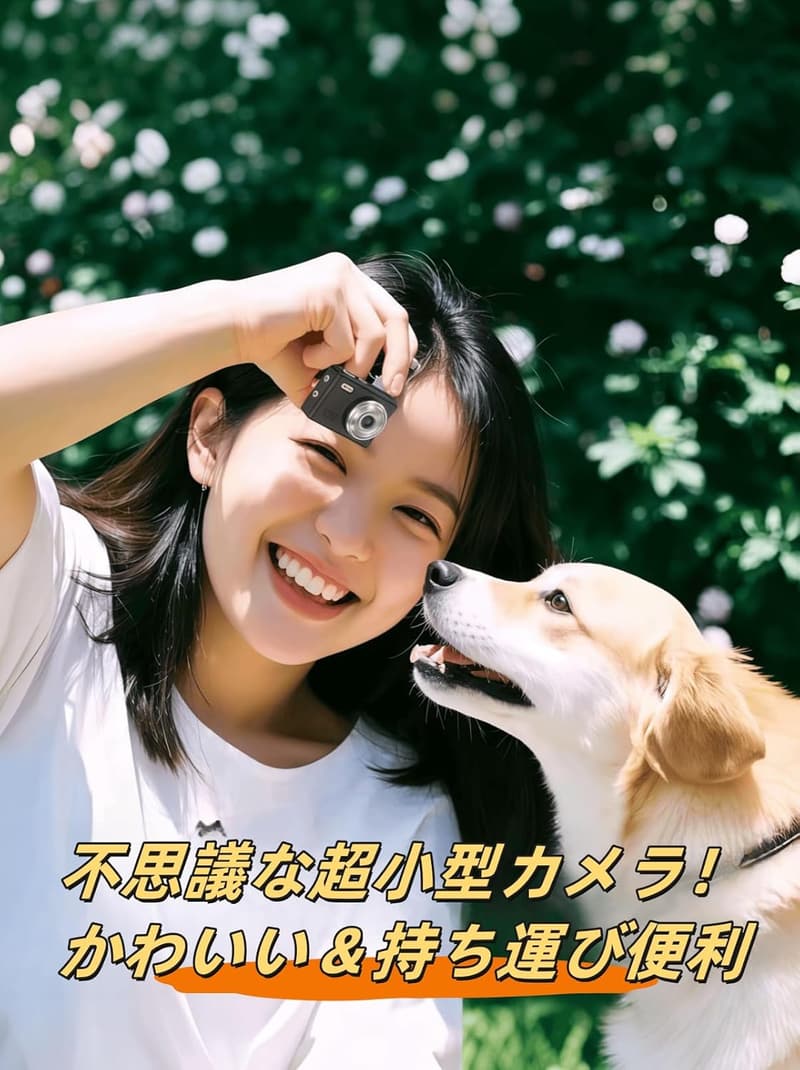 超小型デジカメ ミニカメラ 200万画素 1080P 携帯便利 32GBカード付属