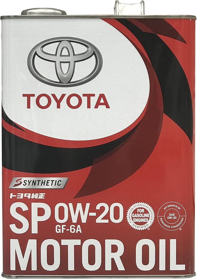 TOYOTA純正モーターオイル SP 0W-20 4L