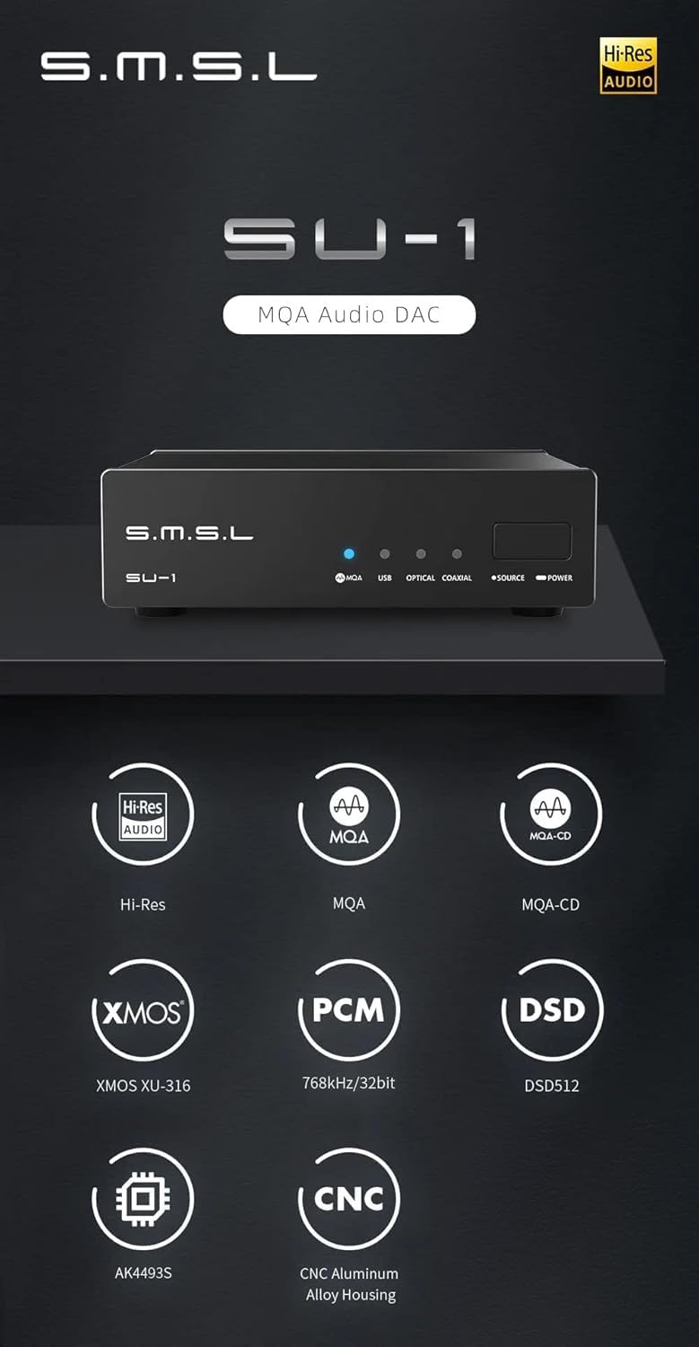 ハイレゾDAC MQA対応オーディオデコーダー AK4493S 768kHz/32Bit DSD512