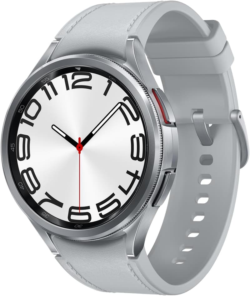 Galaxy Watch6 Classic 47mm｜シルバー｜スマートウォッチ｜FeliCa・GPS・通話機能搭載｜Samsung純正