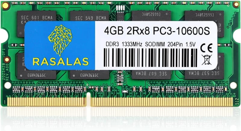 ノートPC用 8GB DDR3メモリ 1333MHz SO-DIMM 4GB×2枚セット CL9