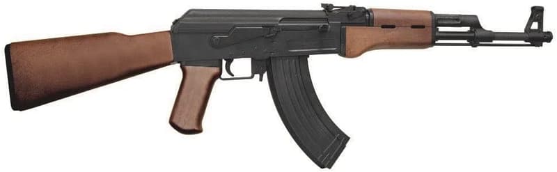 エアーコッキングライフル クラウンモデル AK47 10歳以上用 ブラック