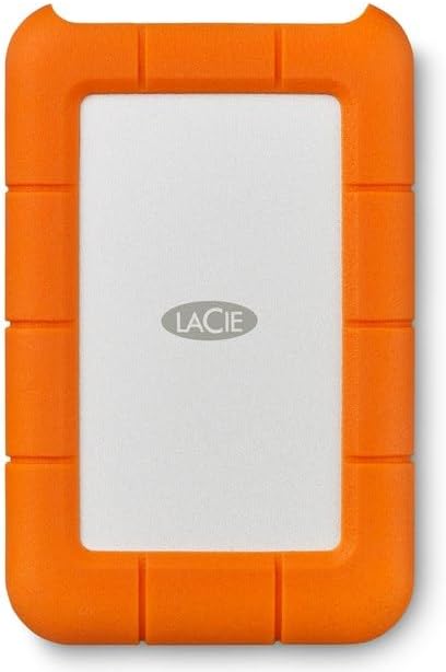 ポータブル外付けHDD 2TB LaCie ラシー Rugged Mini USB-C Mac/iPad/Windows対応