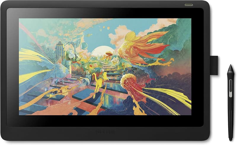 ワコム Cintiq 16 液晶ペンタブレット ブラック カスタムブラシセット付き
