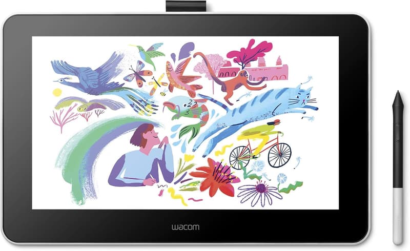 Wacom 13.3インチ 液タブOne 液晶ペンタブレット オリジナルカスタムブラシセット